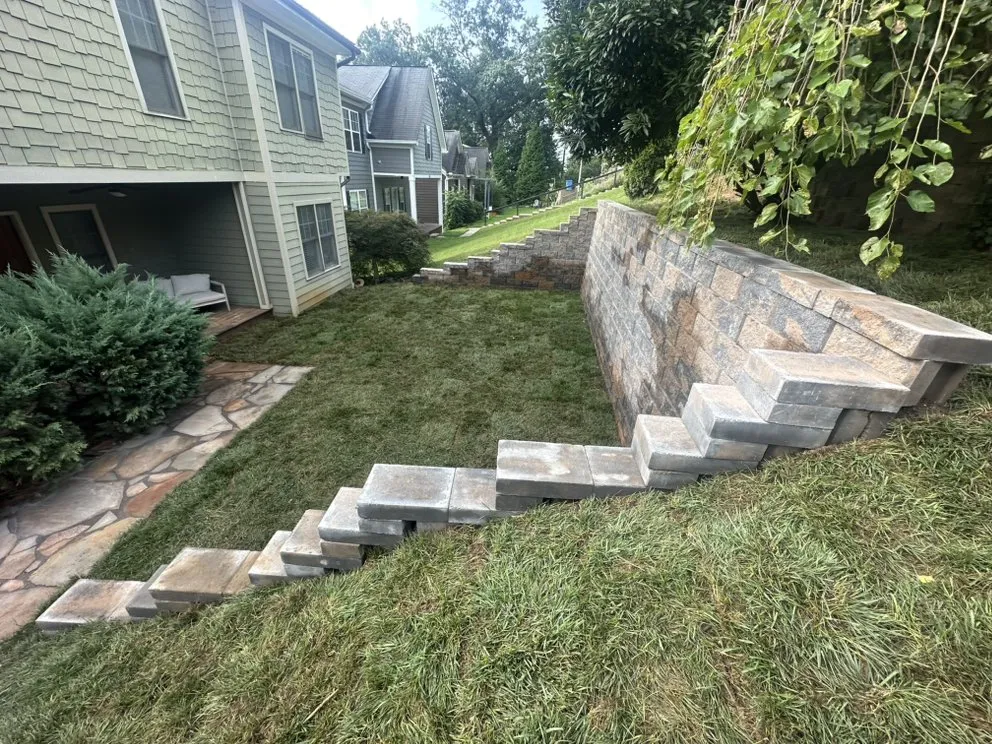 Reliable lawn mowing service experts serving Chattanooga, TN - Raymundo's Retaining wall & lands
