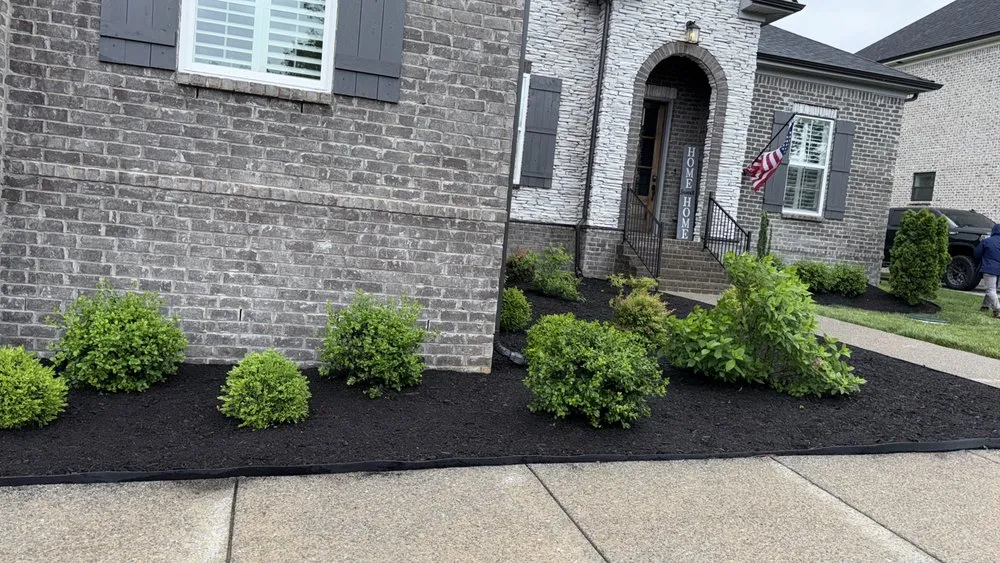 Expert garden landscaping with custom design in Nashville, TN by Rayo Landscaping