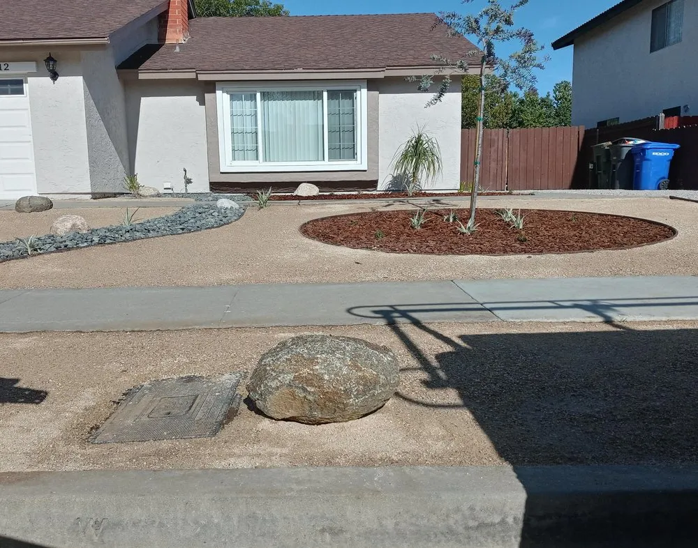 Affordable landscape installation in Vista, CA by Ray's Landcare