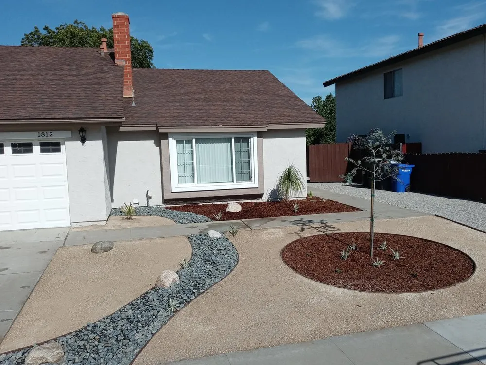 Custom outdoor landscaping for residential properties in Vista, CA by Ray's Landcare