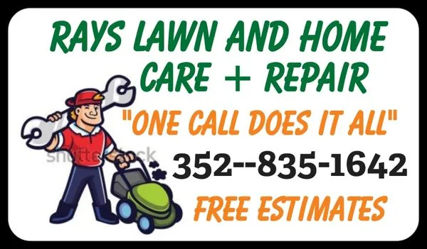 Rays Lawn and Home Care Repair Logo