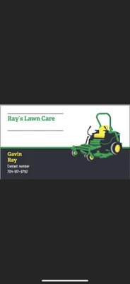 Rays Lawn Care Logo