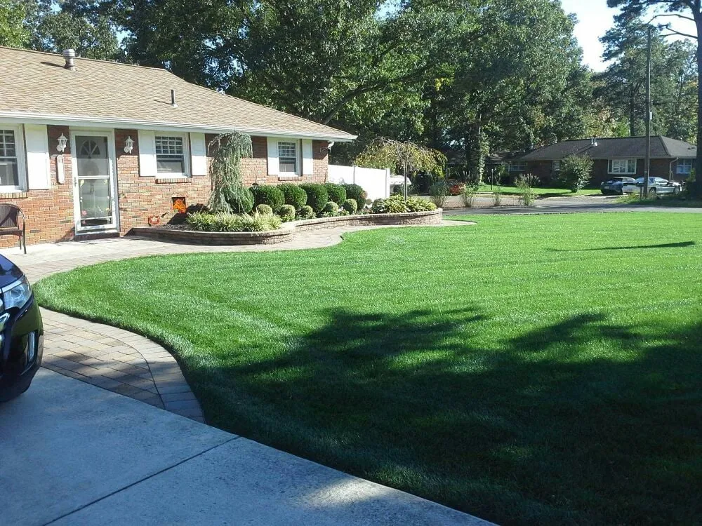 Professional landscape installation in Williamstown, NJ by Ray's Professional Lawn Service