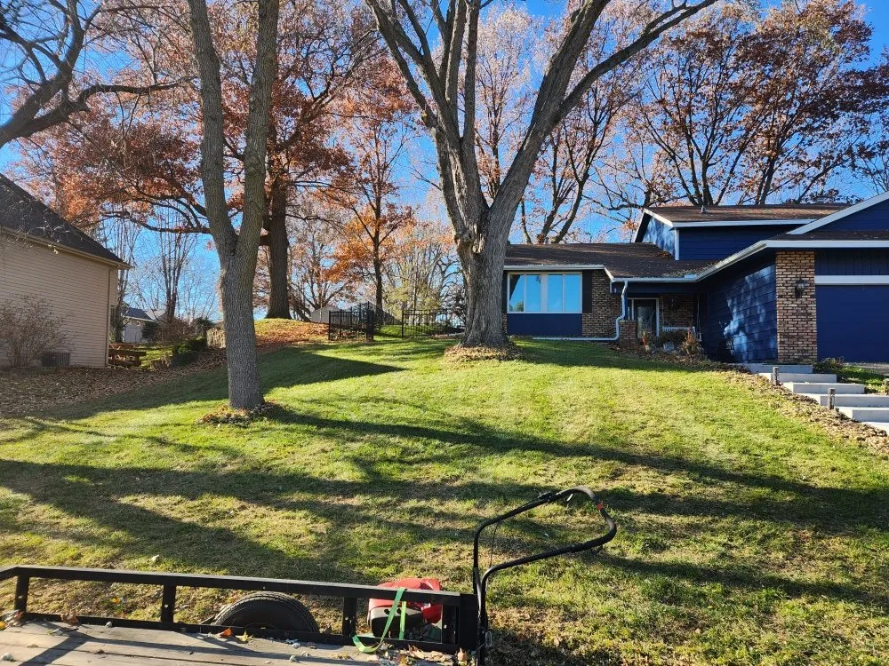 Custom residential landscaping in Buffalo, MN by Ray's Services