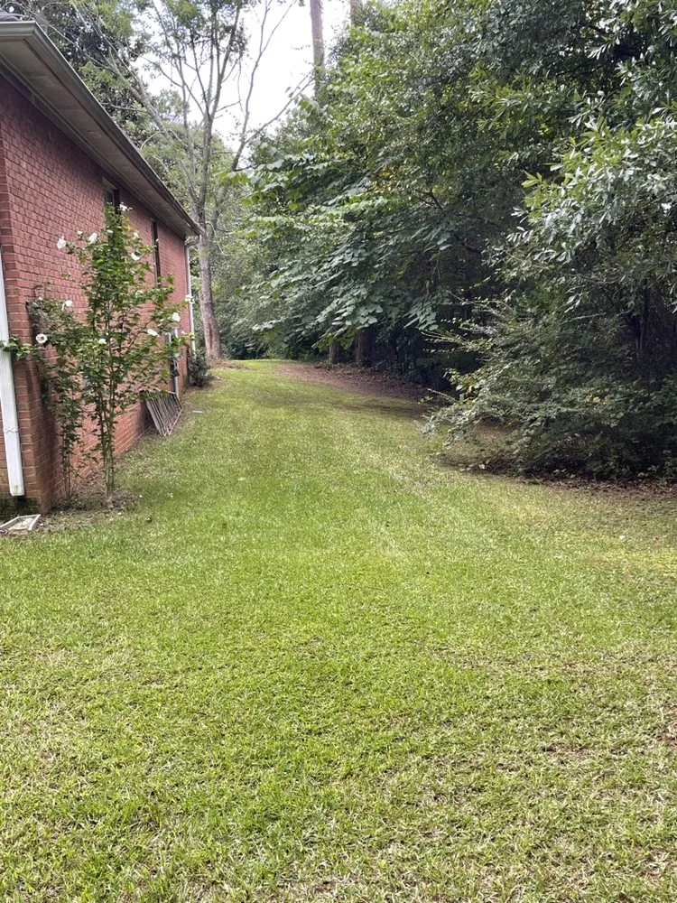 Local residential landscaping for homes in Stockbridge, GA by Razor Cutz Yard Barber