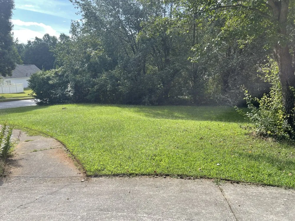 Local landscape installation in Stockbridge, GA - Razor Cutz Yard Barber