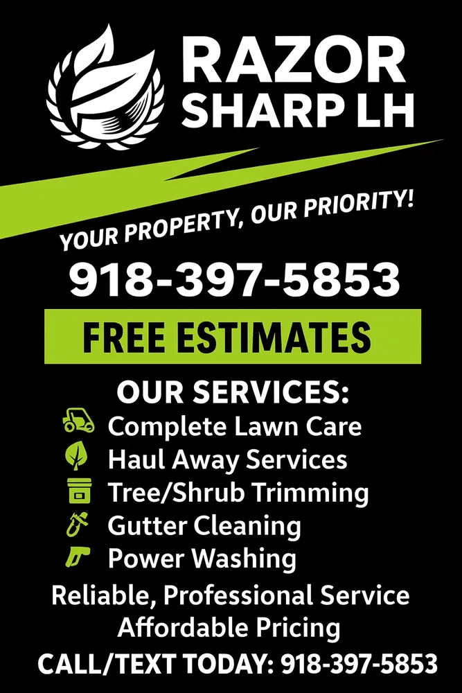 Top-rated landscape installation near you across Morris, OK - Razor Sharp Landscape and Handyman Services