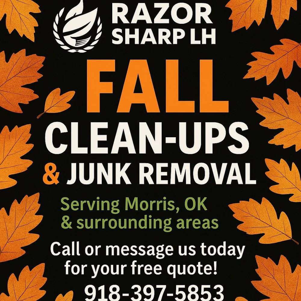 Top-rated lawn care service for outdoor upgrades across Morris, OK - Razor Sharp Landscape and Handyman Services