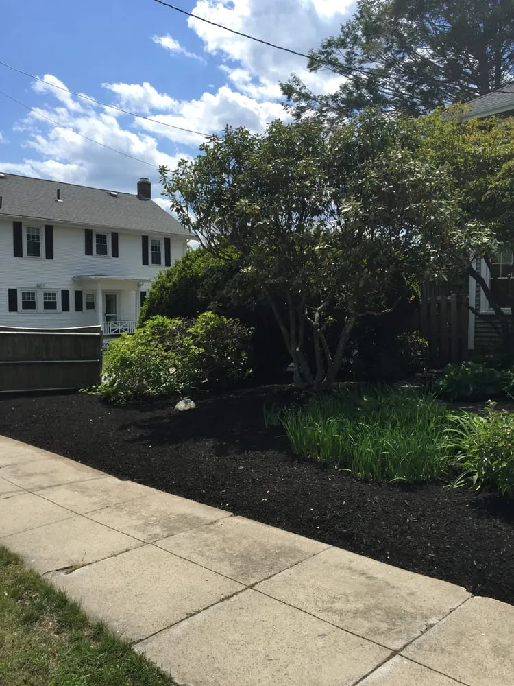 Local landscape installation in East Bridgewater, MA - Razor Sharp Lawn Care