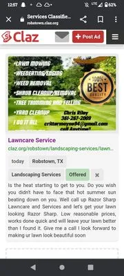Razor Sharp Lawncare and Services