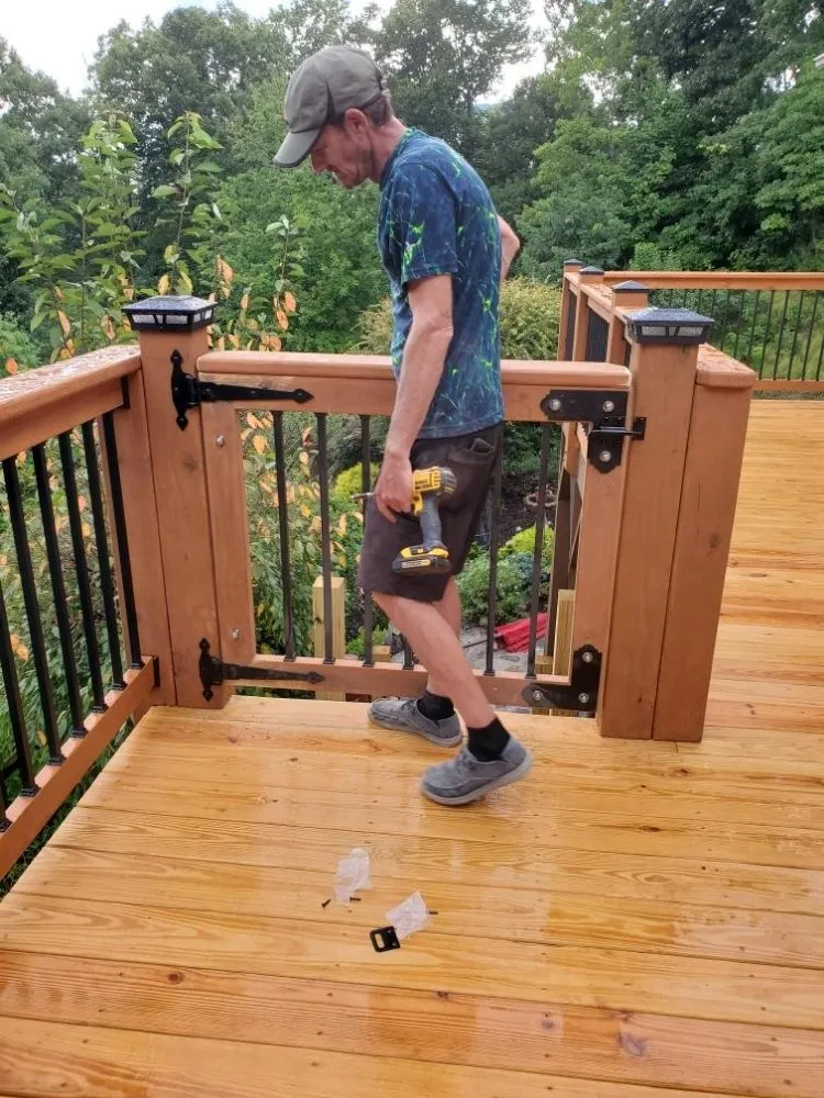 Local landscape installation in Waynesville, NC - R&B Improvements