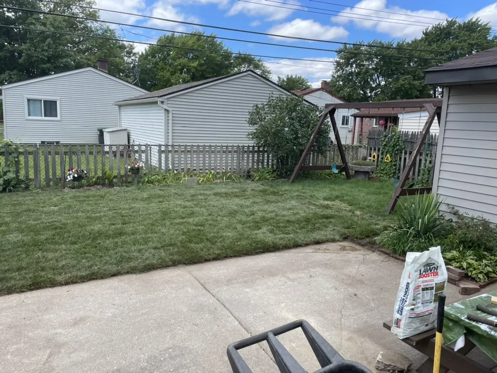 Custom yard cleanup service in Southgate, MI by R&B Landscaping and Snow Removal