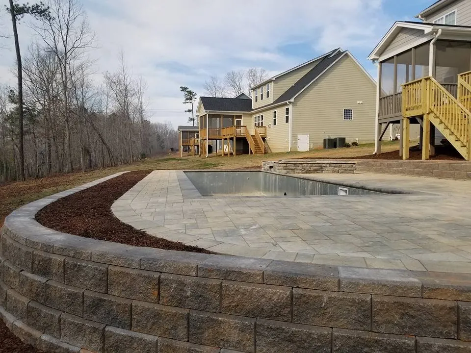 Expert landscape installation in Holly Springs, NC by RB Landscaping
