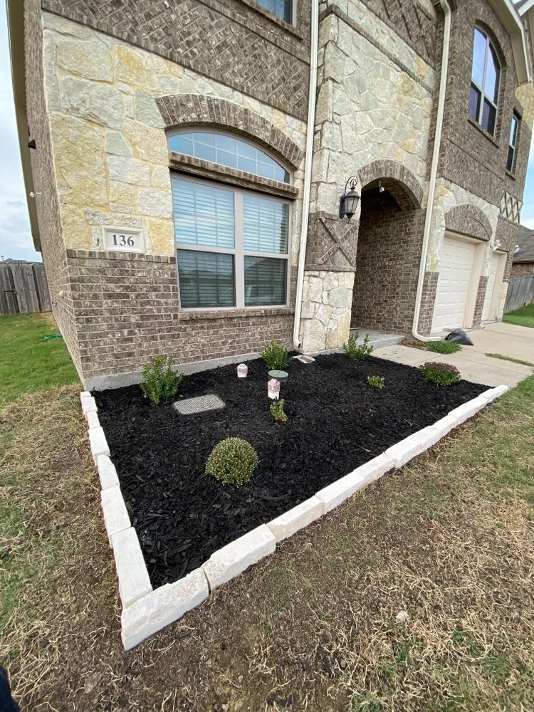 Affordable outdoor landscaping in Combine, TX by RB Lawn Care