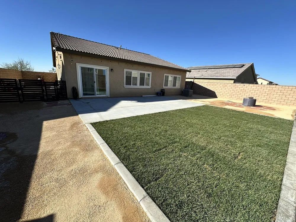 Affordable landscape installation with custom design across Hesperia, CA - RB Paving & Landscape