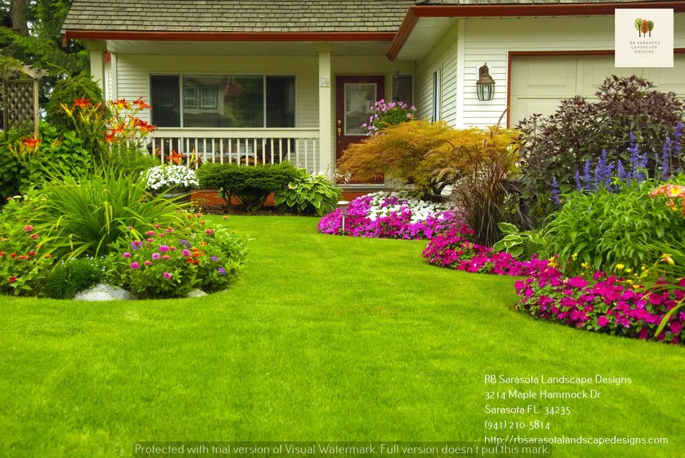 Trusted lawn care service for beautiful yards across Sarasota, FL - RB Sarasota Landscape Designs