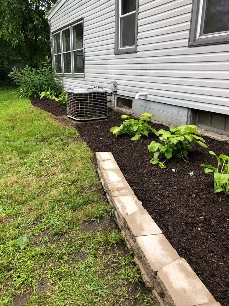 Local garden landscaping in Loves Park, IL by R&B Yard Care and Maintenance