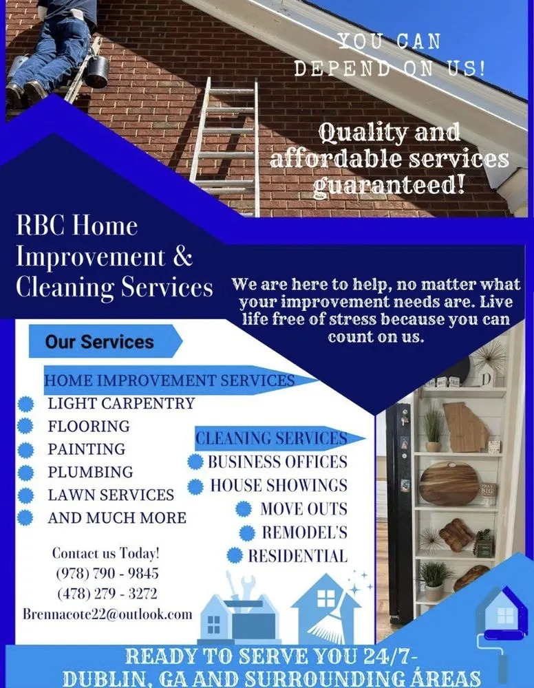 Top-rated lawn care service experts serving Dublin, GA - RBC Home Improvement & Cleaning Services