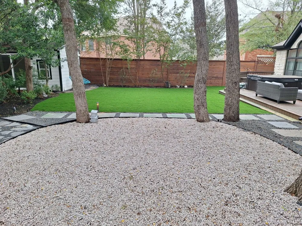 Local yard cleanup service for outdoor upgrades in Georgetown, TX by RBJ Landscaping
