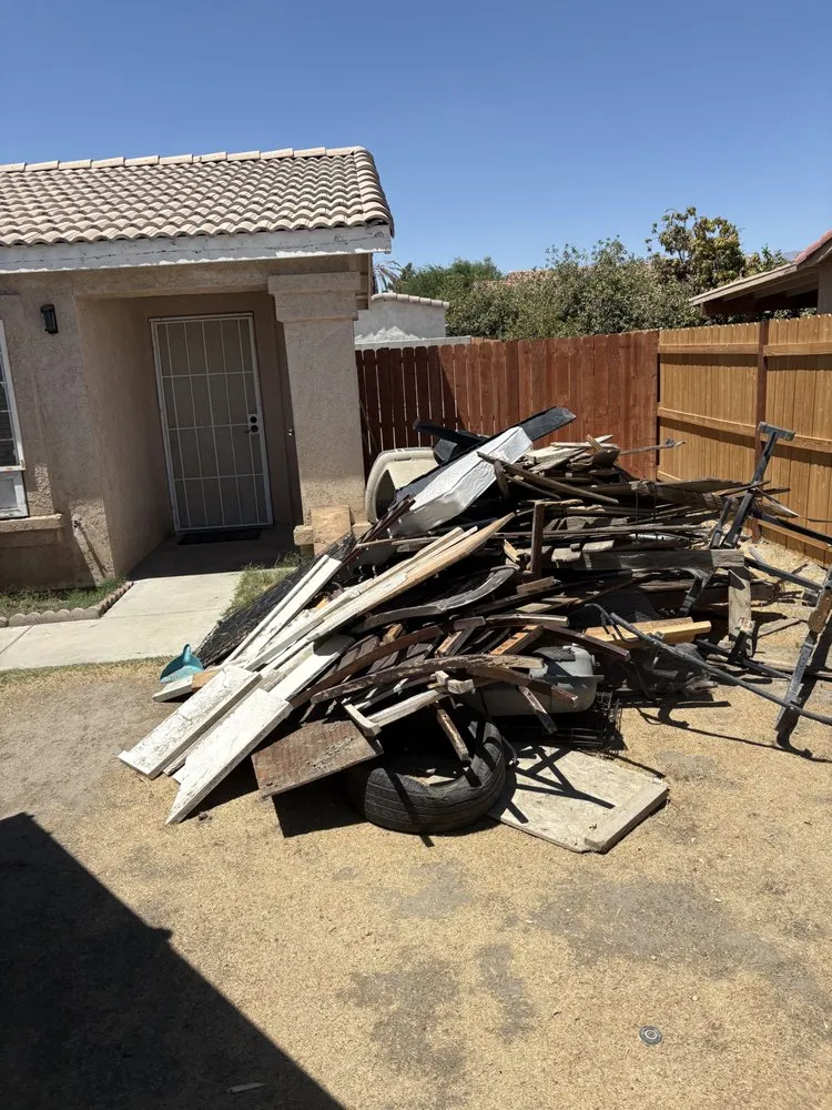 Local residential landscaping for homes in Coachella, CA by RC Broz Junk Removal