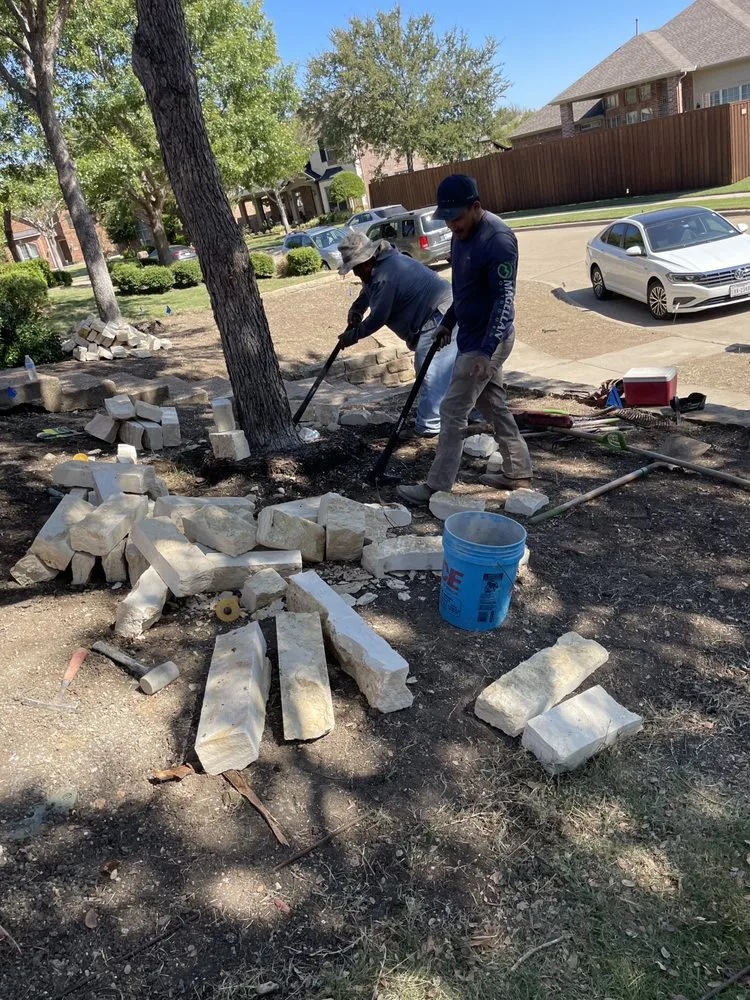 Custom landscape installation experts serving Plano, TX - RC Custom Landscape & Stone Work