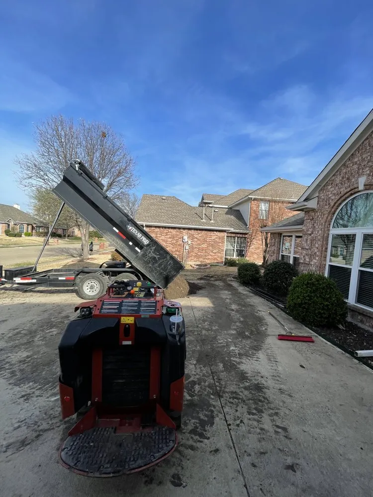 Custom landscape design in Plano, TX by RC Custom Landscape & Stone Work