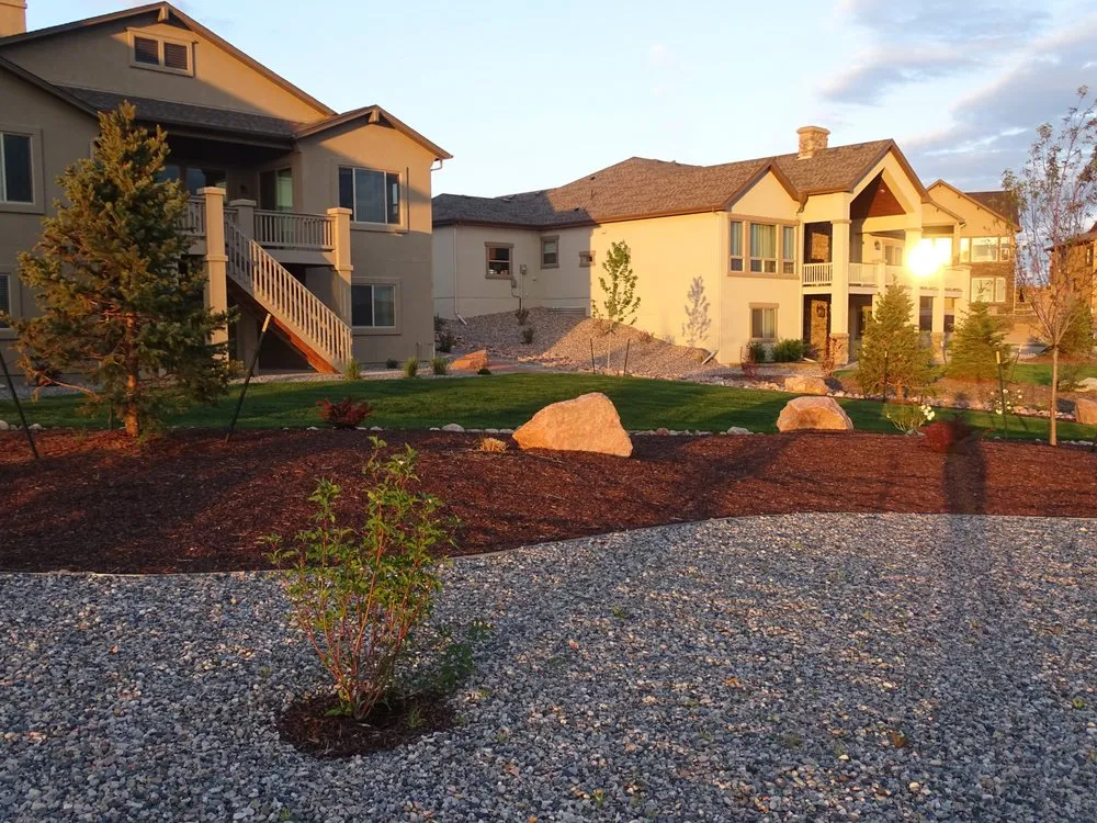 Local residential landscaping for beautiful yards in Peyton, CO by RC Custom Landscape and Stonework