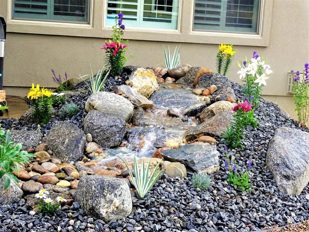 Affordable residential landscaping with custom design in Peyton, CO by RC Custom Landscape and Stonework