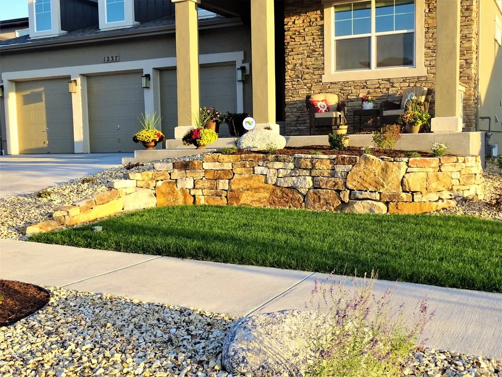 Trusted residential landscaping in Peyton, CO - RC Custom Landscape and Stonework