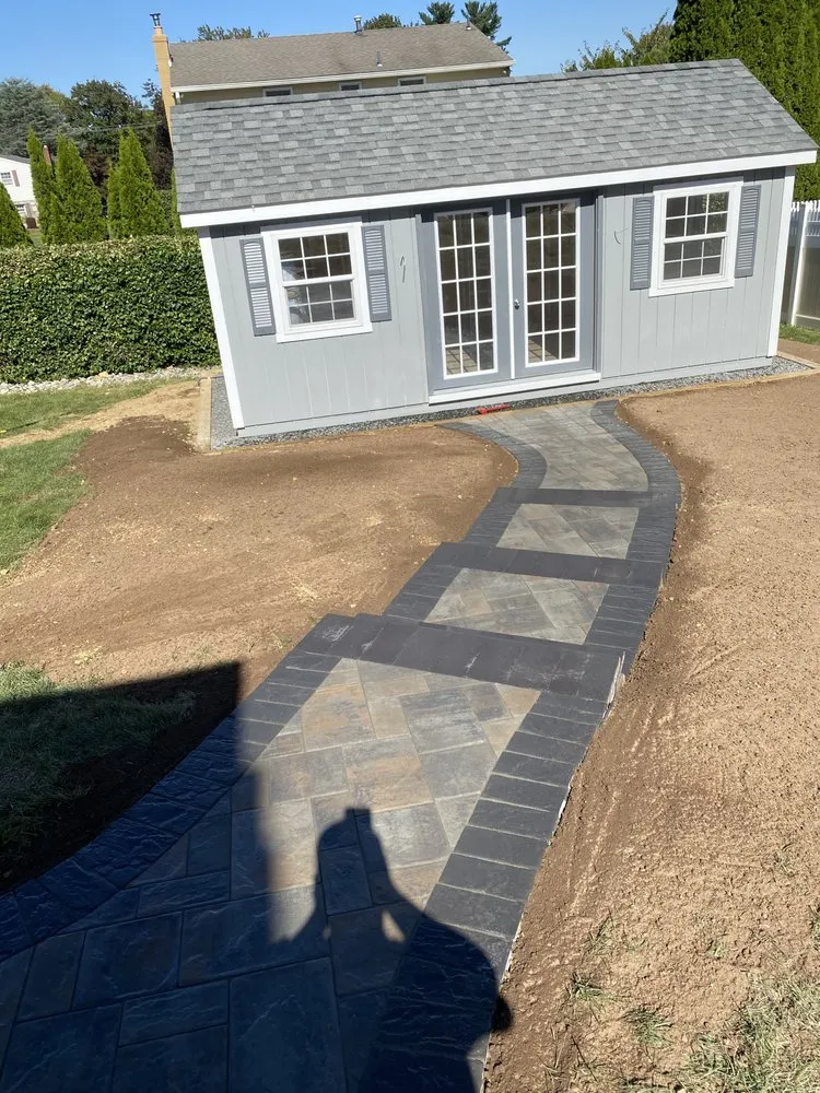 Trusted landscape installation with custom design in Warrington, PA by Rc Hardscaping