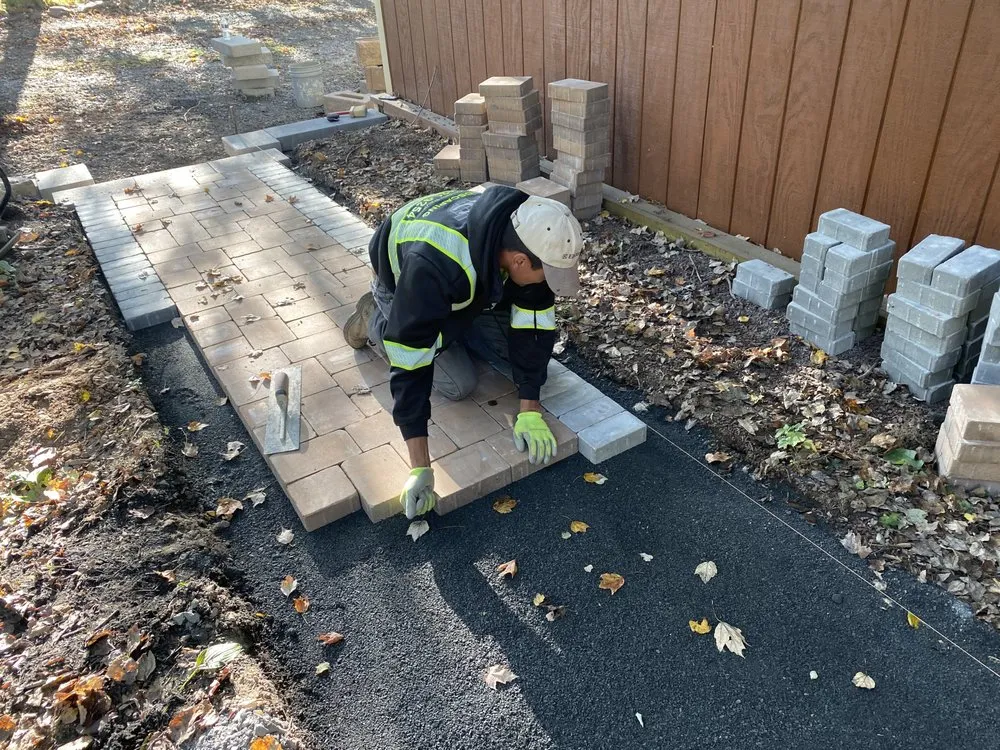 Affordable outdoor landscaping in Warrington, PA by Rc Hardscaping