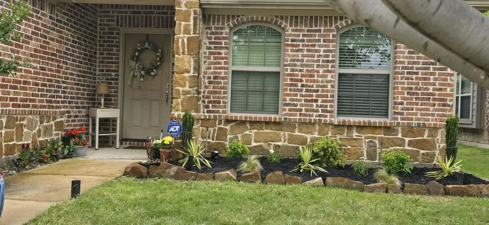 Professional landscape installation in Allen, TX by RC Landscape