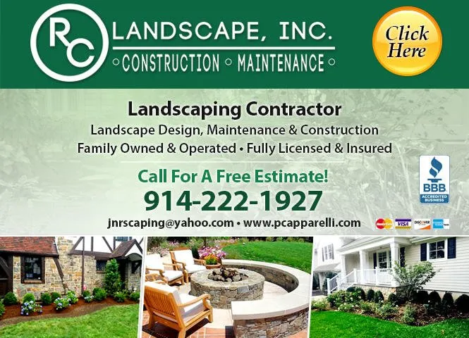 Professional outdoor landscaping in Mamaroneck, NY by RC Landscape