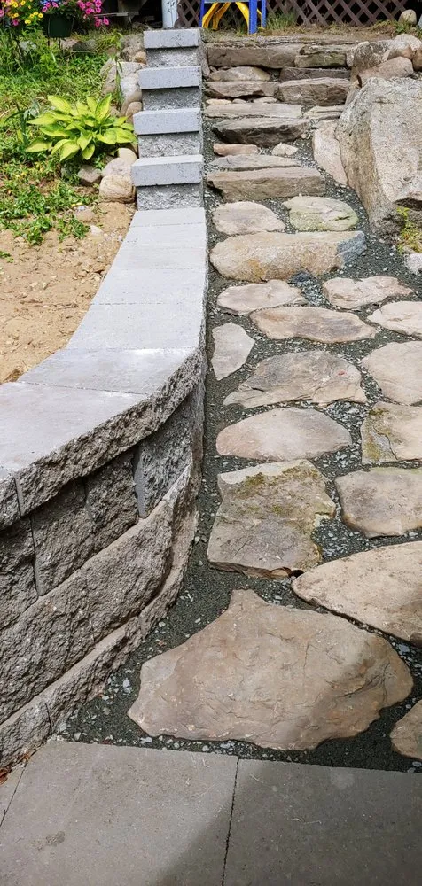 Professional lawn care service with custom design in Lynn, MA by RC Landscaping