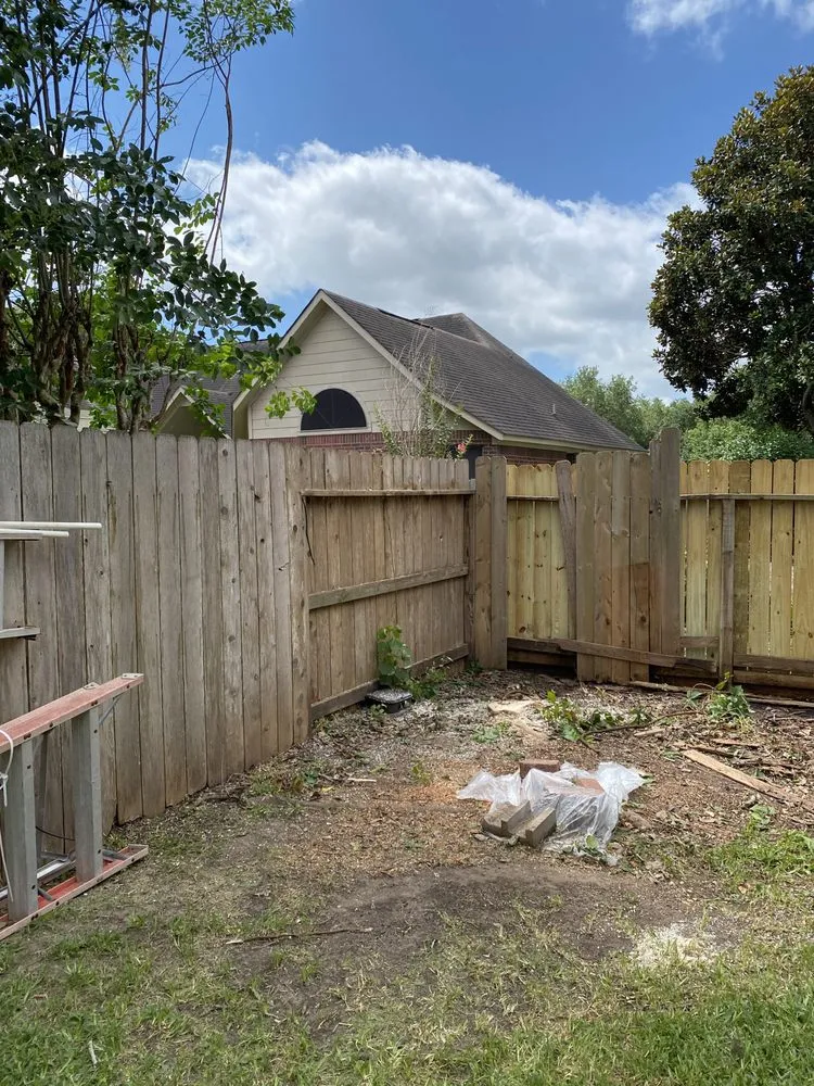 Professional yard cleanup service in Fulshear, TX by RC Landscaping &Tree Services