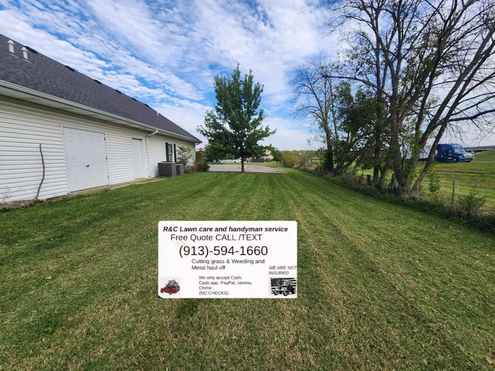 Trusted garden landscaping in LaCygne, KS by R&C Lawn Care And Handyman Service's