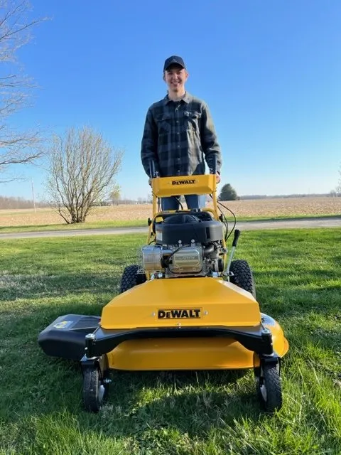 Professional outdoor landscaping in Crestline, OH by RC Lawn Care