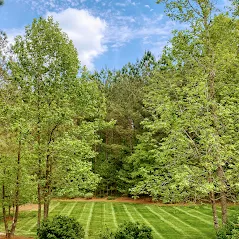 Professional lawn mowing service with custom design in Franklinton, NC by RC Lawn Care