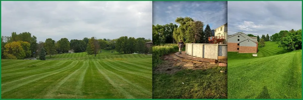 Affordable landscape design with custom design in Fridley, MN by RC Lawncare & Landscape
