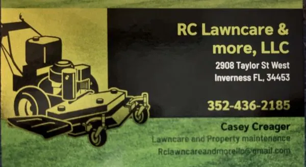 RC Lawncare Logo