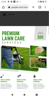 RC LawnCare Logo