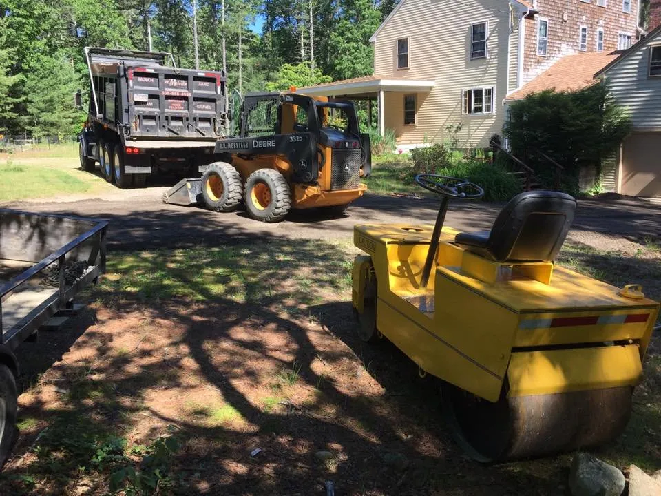 Professional residential landscaping with custom design across Carver, MA - RC Melville Construction