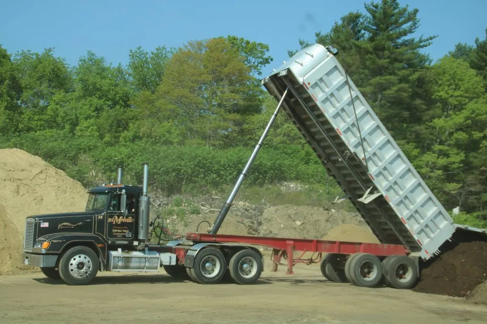 Custom yard cleanup service in Carver, MA by RC Melville Construction