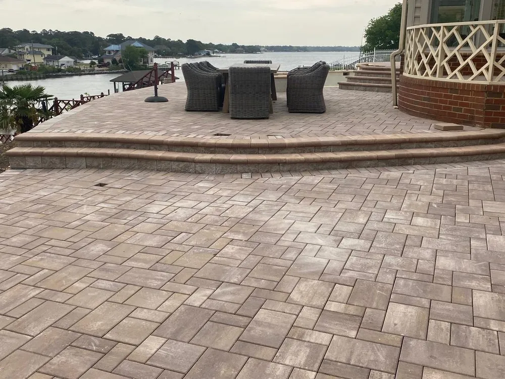 Custom landscaping services in Norfolk, VA by RC Pavers