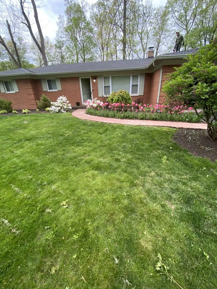 Expert yard cleanup service for homes in Lawrence, IN by R&C Tree And Landscaping services