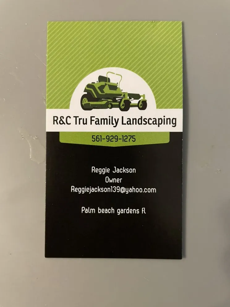 Reliable yard maintenance in Palm Beach Gardens, FL by R&C Tru Family Landscaping
