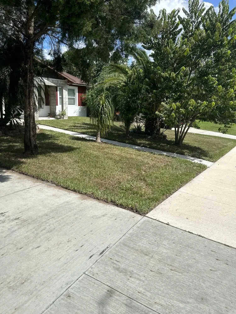 Custom garden landscaping in Mount Dora, FL by RC Visionz Lawn & Landscape