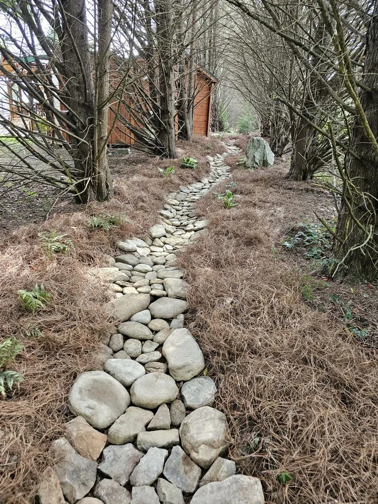 Custom landscape design near you in Clarkesville, GA by RCF Lawn Care