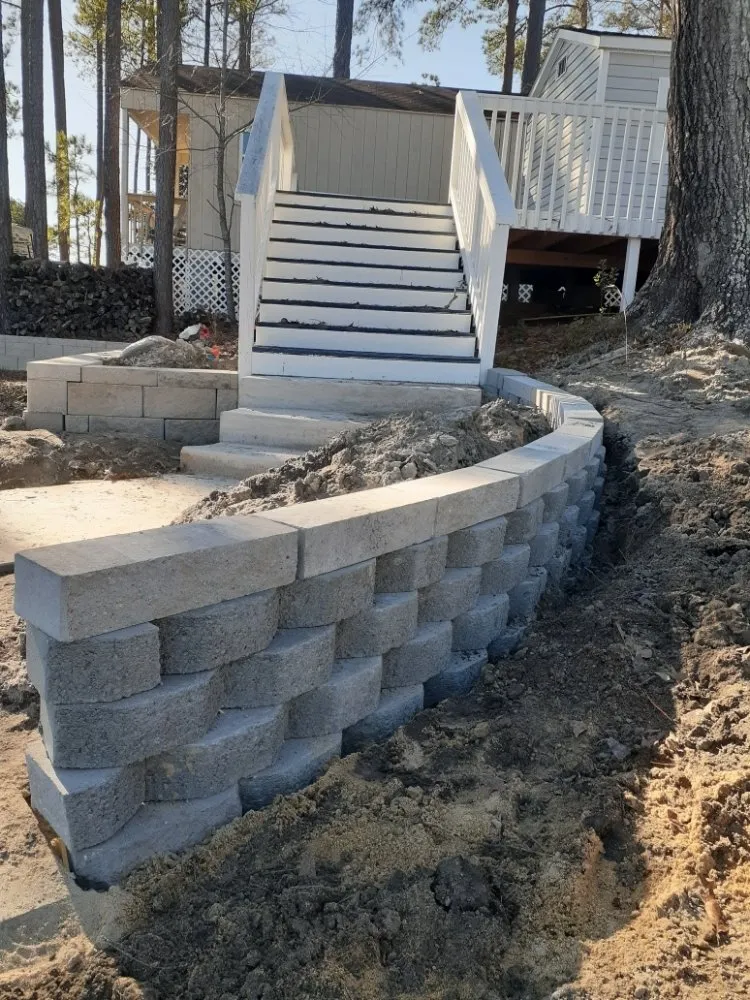 Professional yard maintenance in West Columbia, SC by RCL Driveways & Slabs Construction