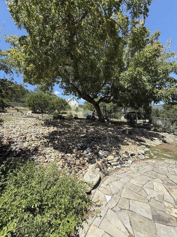 Custom landscape design for residential properties in Kerrville, TX by R&D Land Management